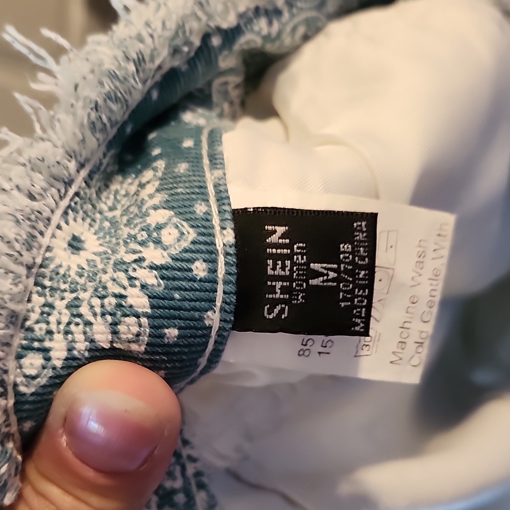 Shein Patchwork Pants - image 3